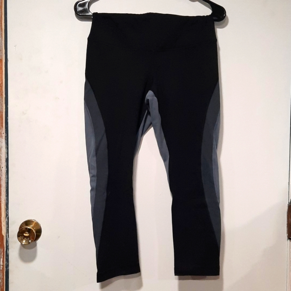 Black and Gray Leggings